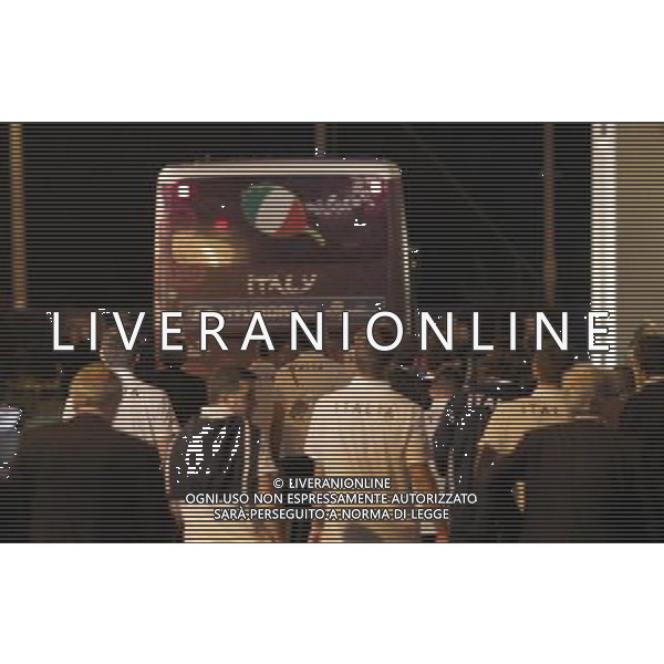 02 07 2012 WIELICZKA POLAND POLSKA RETURN AFTER ITALIAN ITALY ITALIA NATIONAL TEAM MATCH WITH ESPANOL PILKARZE REPREZENTACJI WLOCH WROCILI DO WIELICZKI PO PRZEGRANYM MECZU Z HISZPANIA W FINALE EURO 2012 NZ POWROT AUTOKAR OPRAWA POWITANIE PODZIEKOWANIA FOT TOMASZ JAGODZINSKI/JAKUB GRUCA/KRAKFOTO/NEWSPIX.PL --- Newspix.pl /AG ALDO LIVERANI SAS RITORNO DELLA NAZIONALE DI CALCIO DELL\'ITALIA DOPO LA FINALE DEGLI EUROPEI CONTRO LA SPAGNA -ITALY ONLY- *** Local Caption *** .