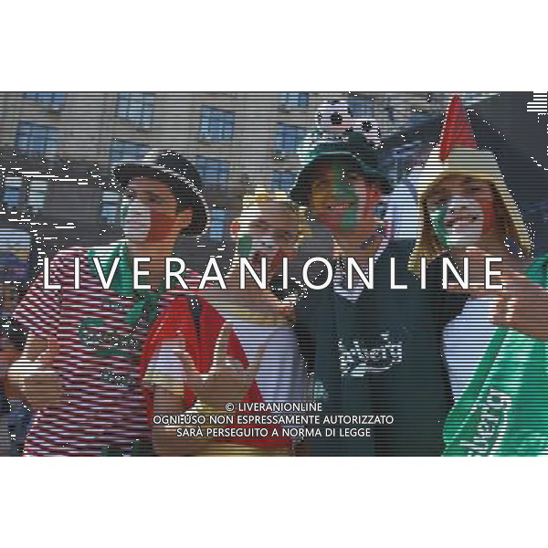 01.07.2012, KIJOW, PILKA NOZNA, FOOTBALL, MISTRZOSTWA EUROPY W PILCE NOZNEJ, EURO 2012, FOOTBALL EUROPEAN CHAMPIONSHIP,FINAL, HISZPANIA - WLOCHY, SPAIN - ITALY, KIBICE WLOCH, FOT. TOMASZ JASTRZEBOWSKI / FOTO OLIMPIK/NEWSPIX.PL --- Newspix.pl SPAGNA ITALIA FINALE EUROPEI 2012 - AG ALDO LIVERANI SAS - ITALY ONLY - *** Local Caption *** .