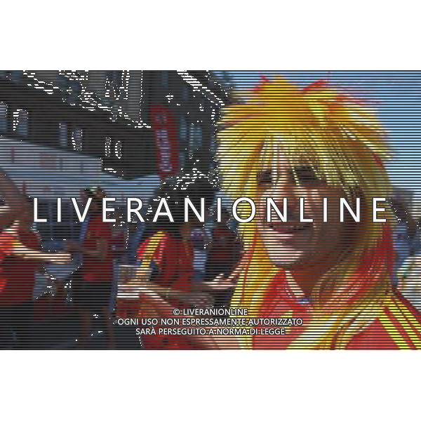 01.07.2012, KIJOW, PILKA NOZNA, FOOTBALL, MISTRZOSTWA EUROPY W PILCE NOZNEJ, EURO 2012, FOOTBALL EUROPEAN CHAMPIONSHIP,FINAL, HISZPANIA - WLOCHY, SPAIN - ITALY, KIBIC HISZPANII, FOT. TOMASZ JASTRZEBOWSKI / FOTO OLIMPIK/NEWSPIX.PL --- Newspix.pl SPAGNA ITALIA FINALE EUROPEI 2012 - AG ALDO LIVERANI SAS - ITALY ONLY - *** Local Caption *** .