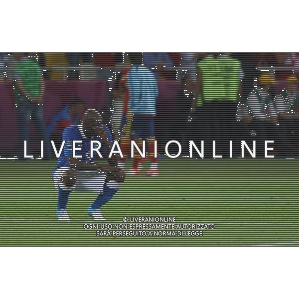 01.07.2012, KIJOW, PILKA NOZNA, FOOTBALL, MISTRZOSTWA EUROPY W PILCE NOZNEJ, EURO 2012, FOOTBALL EUROPEAN CHAMPIONSHIP,FINAL, HISZPANIA - WLOCHY, SPAIN - ITALY, MARIO BALOTELLI (ITA) PO STRACIE GOLA, FOT. TOMASZ JASTRZEBOWSKI / FOTO OLIMPIK/NEWSPIX.PL --- Newspix.pl SPAGNA ITALIA FINALE EUROPEI 2012 - AG ALDO LIVERANI SAS - ITALY ONLY - *** Local Caption *** .