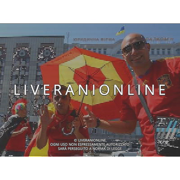 01.07.2012, KIJOW, PILKA NOZNA, FOOTBALL, MISTRZOSTWA EUROPY W PILCE NOZNEJ, EURO 2012, FOOTBALL EUROPEAN CHAMPIONSHIP,FINAL, HISZPANIA - WLOCHY, SPAIN - ITALY, KIBICE HISZPANII, FOT. TOMASZ JASTRZEBOWSKI / FOTO OLIMPIK/NEWSPIX.PL --- Newspix.pl SPAGNA ITALIA FINALE EUROPEI 2012 - AG ALDO LIVERANI SAS - ITALY ONLY - *** Local Caption *** .