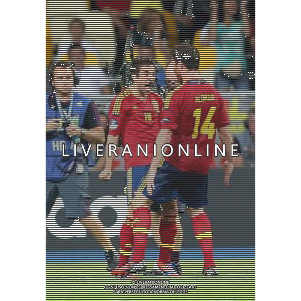 KIJOW STADION OLIMPIJSKI 01.07.2012 EURO 2012 PILKA NOZNA FINAL MISTRZOSTW EUROPY HISZPANIA WLOCHY NZ JORDI ALBA SPA GOL GOAL BRAMKA RADOSC FOT MICHAL NOWAK / NEWSPIX.PL KYIV OLYMPIC STADIUM 01.07.2012 FOOTBALL SOCCER EURO 2012 FINAL OF UEFA EUROPEAN FOOTBALL CHAMPIONSHIP SPAIN - ITALY JORDI ALBA SPA GOL GOAL BRAMKA RADOSC MICHAL NOWAK / NEWSPIX.PL --- Newspix.pl SPAGNA ITALIA FINALE EUROPEI 2012 - AG ALDO LIVERANI SAS - ITALY ONLY - *** Local Caption *** .