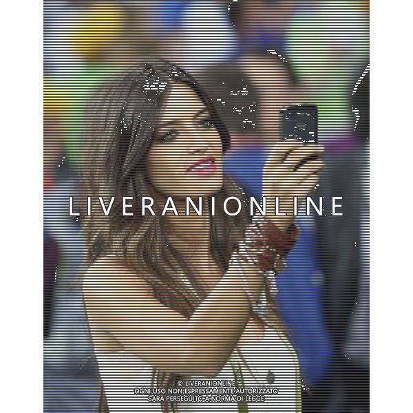 KIJOW STADION OLIMPIJSKI 01.07.2012 EURO 2012 PILKA NOZNA FINAL MISTRZOSTW EUROPY HISZPANIA WLOCHY NZ SARA CARBONERO FOT MICHAL NOWAK / NEWSPIX.PL KYIV OLYMPIC STADIUM 01.07.2012 FOOTBALL SOCCER EURO 2012 FINAL OF UEFA EUROPEAN FOOTBALL CHAMPIONSHIP SPAIN - ITALY SARA CARBONERO MICHAL NOWAK / NEWSPIX.PL --- Newspix.pl SPAGNA ITALIA FINALE EUROPEI 2012 - AG ALDO LIVERANI SAS - ITALY ONLY - *** Local Caption *** .