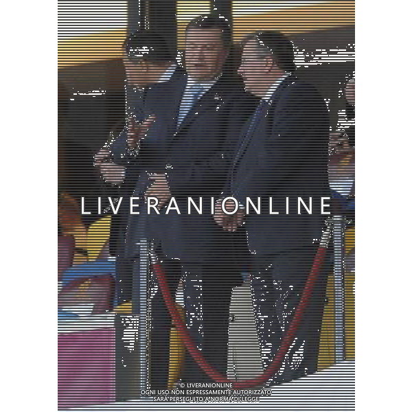01.07.2012 KIJOW KIEV PILKA NOZNA KADRA REPREZENTACJA MISTRZOSTWA EUROPY W PILCE NOZNEJ EURO2012 POLSKA I UKRAINA FOOTBALL EUROPEAN CHAMPIONSHIPS UEFA EURO 2012 POLAND AND UKRAINE FINAL (FINAL GAME) HISZPANIA - WLOCHY (SPAIN VS. ITALY) N/Z WIKTOR JANUKOWYCZ BRONISLAW KOMOROWSKI FOT LUKASZ LASKOWSKI / PRESSFOCUS NEWSPIXPL --- Newspix.pl SPAGNA ITALIA FINALE EUROPEI 2012 - AG ALDO LIVERANI SAS - ITALY ONLY - *** Local Caption *** .