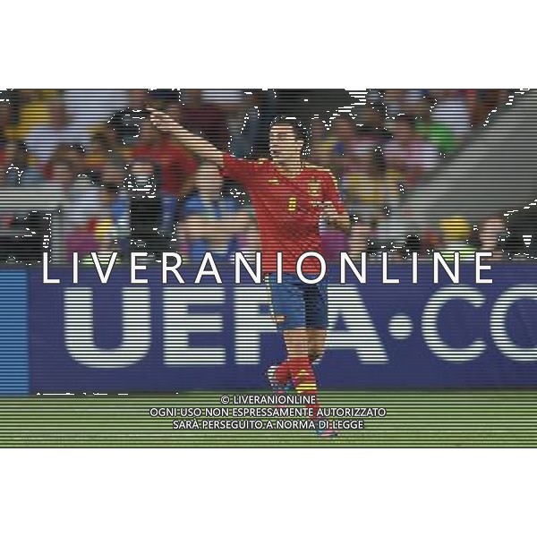 01.07.2012 KIJOW KIEV PILKA NOZNA KADRA REPREZENTACJA MISTRZOSTWA EUROPY W PILCE NOZNEJ EURO2012 POLSKA I UKRAINA FOOTBALL EUROPEAN CHAMPIONSHIPS UEFA EURO 2012 POLAND AND UKRAINE FINAL (FINAL GAME) HISZPANIA - WLOCHY (SPAIN VS. ITALY) N/Z XAVI HERNANDEZ FOT LUKASZ LASKOWSKI / PRESSFOCUS NEWSPIXPL --- Newspix.pl SPAGNA ITALIA FINALE EUROPEI 2012 - AG ALDO LIVERANI SAS - ITALY ONLY - *** Local Caption *** .