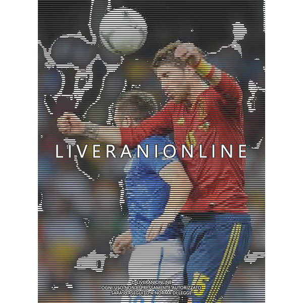 01.07.2012 KIJOW KIEV PILKA NOZNA KADRA REPREZENTACJA MISTRZOSTWA EUROPY W PILCE NOZNEJ EURO2012 POLSKA I UKRAINA FOOTBALL EUROPEAN CHAMPIONSHIPS UEFA EURO 2012 POLAND AND UKRAINE FINAL (FINAL GAME) HISZPANIA - WLOCHY (SPAIN VS. ITALY) N/Z SERGIO RAMOS FOT LUKASZ LASKOWSKI / PRESSFOCUS NEWSPIXPL --- Newspix.pl SPAGNA ITALIA FINALE EUROPEI 2012 - AG ALDO LIVERANI SAS - ITALY ONLY - *** Local Caption *** .