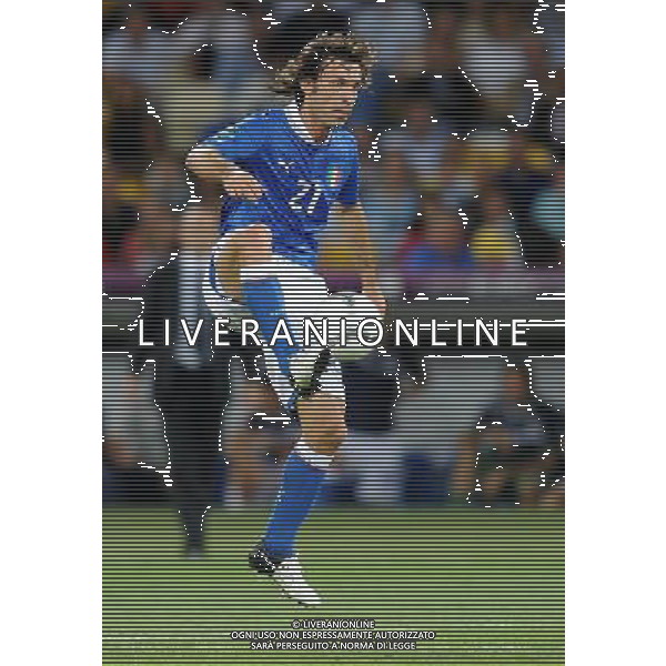 01.07.2012 KIJOW KIEV PILKA NOZNA KADRA REPREZENTACJA MISTRZOSTWA EUROPY W PILCE NOZNEJ EURO2012 POLSKA I UKRAINA FOOTBALL EUROPEAN CHAMPIONSHIPS UEFA EURO 2012 POLAND AND UKRAINE FINAL (FINAL GAME) HISZPANIA - WLOCHY (SPAIN VS. ITALY) N/Z ANDREA PIRLO FOT LUKASZ LASKOWSKI / PRESSFOCUS NEWSPIXPL --- Newspix.pl SPAGNA ITALIA FINALE EUROPEI 2012 - AG ALDO LIVERANI SAS - ITALY ONLY - *** Local Caption *** .