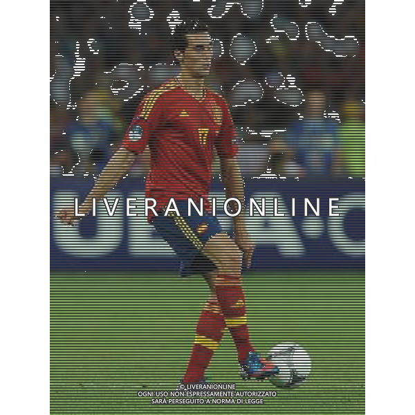 Campionati Europei UEFA 2012 Polonia/Ucraina Finale Kiev (Ucraina) - 01.07.2012 Spagna-Italia Nella Foto:Arbeloa Alvaro /Ph.Vitez-Ag. Aldo Liverani