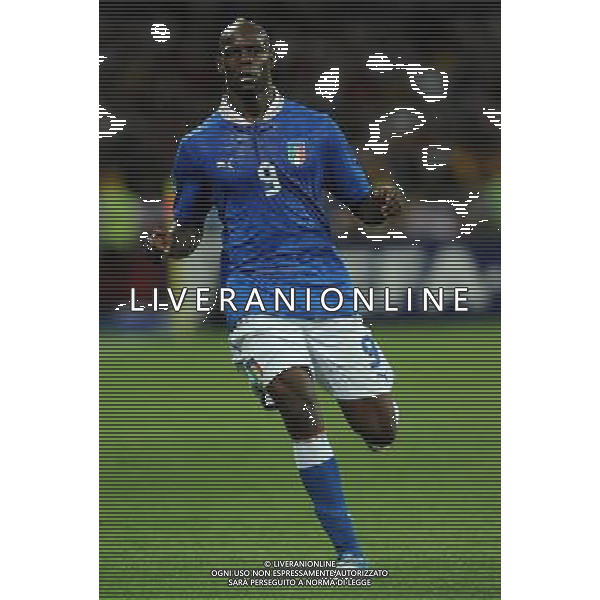 Campionati Europei UEFA 2012 Polonia/Ucraina Finale Kiev (Ucraina) - 01.07.2012 Spagna-Italia Nella Foto:Balotelli Mario /Ph.Vitez-Ag. Aldo Liverani