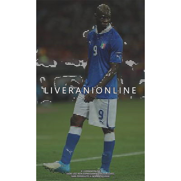 Campionati Europei UEFA 2012 Polonia/Ucraina Finale Kiev (Ucraina) - 01.07.2012 Spagna-Italia Nella Foto:Balotelli Mario /Ph.Vitez-Ag. Aldo Liverani