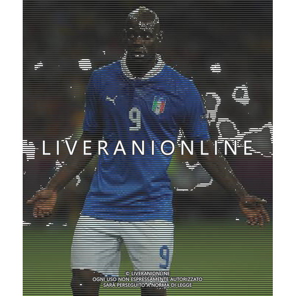 Campionati Europei UEFA 2012 Polonia/Ucraina Finale Kiev (Ucraina) - 01.07.2012 Spagna-Italia Nella Foto:Balotelli Mario /Ph.Vitez-Ag. Aldo Liverani