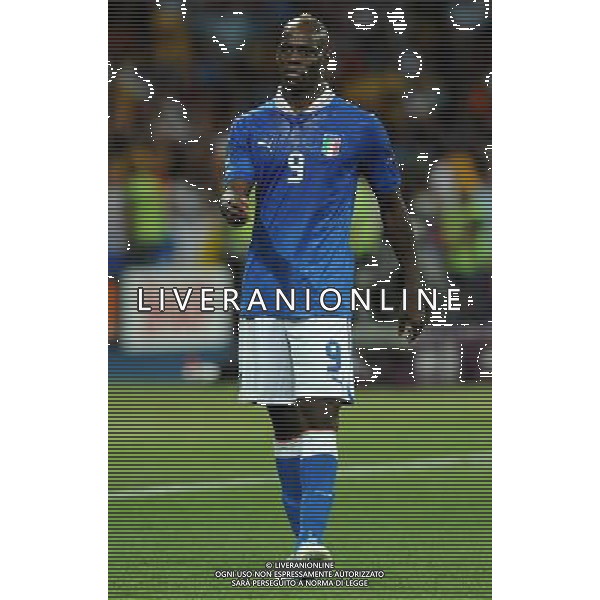 Campionati Europei UEFA 2012 Polonia/Ucraina Finale Kiev (Ucraina) - 01.07.2012 Spagna-Italia Nella Foto:Balotelli Mario /Ph.Vitez-Ag. Aldo Liverani