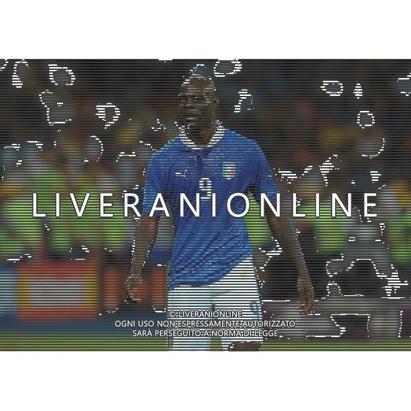 Campionati Europei UEFA 2012 Polonia/Ucraina Finale Kiev (Ucraina) - 01.07.2012 Spagna-Italia Nella Foto:Balotelli Mario /Ph.Vitez-Ag. Aldo Liverani