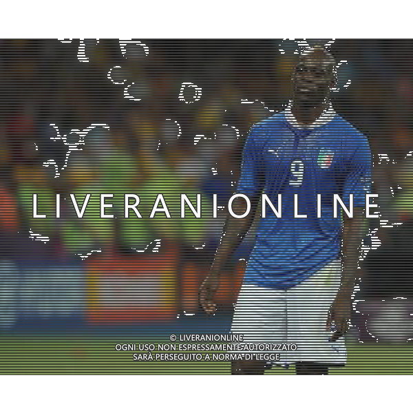 Campionati Europei UEFA 2012 Polonia/Ucraina Finale Kiev (Ucraina) - 01.07.2012 Spagna-Italia Nella Foto:Balotelli Mario /Ph.Vitez-Ag. Aldo Liverani