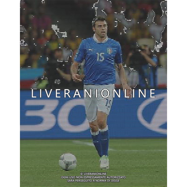 Campionati Europei UEFA 2012 Polonia/Ucraina Finale Kiev (Ucraina) - 01.07.2012 Spagna-Italia Nella Foto:Barzagli Andrea /Ph.Vitez-Ag. Aldo Liverani