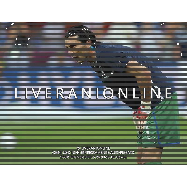 Campionati Europei UEFA 2012 Polonia/Ucraina Finale Kiev (Ucraina) - 01.07.2012 Spagna-Italia Nella Foto:Buffon Gianluigi /Ph.Vitez-Ag. Aldo Liverani