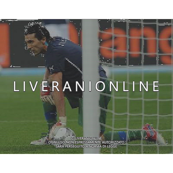 Campionati Europei UEFA 2012 Polonia/Ucraina Finale Kiev (Ucraina) - 01.07.2012 Spagna-Italia Nella Foto:Buffon Gianluigi /Ph.Vitez-Ag. Aldo Liverani