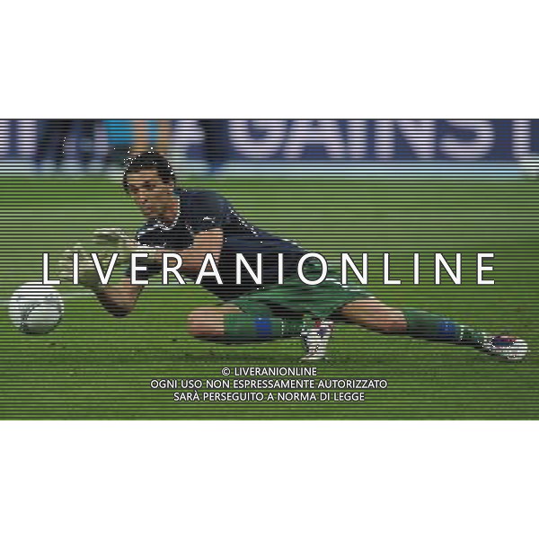 Campionati Europei UEFA 2012 Polonia/Ucraina Finale Kiev (Ucraina) - 01.07.2012 Spagna-Italia Nella Foto:Buffon Gianluigi /Ph.Vitez-Ag. Aldo Liverani