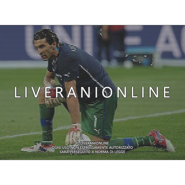 Campionati Europei UEFA 2012 Polonia/Ucraina Finale Kiev (Ucraina) - 01.07.2012 Spagna-Italia Nella Foto:Buffon Gianluigi /Ph.Vitez-Ag. Aldo Liverani