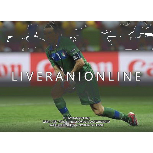 Campionati Europei UEFA 2012 Polonia/Ucraina Finale Kiev (Ucraina) - 01.07.2012 Spagna-Italia Nella Foto:Buffon Gianluigi /Ph.Vitez-Ag. Aldo Liverani