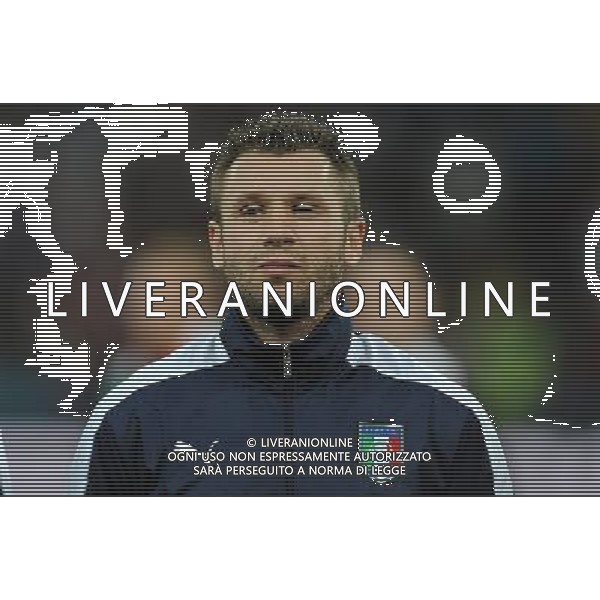 Campionati Europei UEFA 2012 Polonia/Ucraina Finale Kiev (Ucraina) - 01.07.2012 Spagna-Italia Nella Foto:Cassano Antonio /Ph.Vitez-Ag. Aldo Liverani