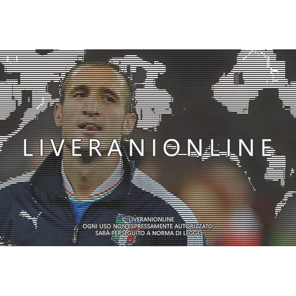 Campionati Europei UEFA 2012 Polonia/Ucraina Finale Kiev (Ucraina) - 01.07.2012 Spagna-Italia Nella Foto:Chiellini Giorgio /Ph.Vitez-Ag. Aldo Liverani