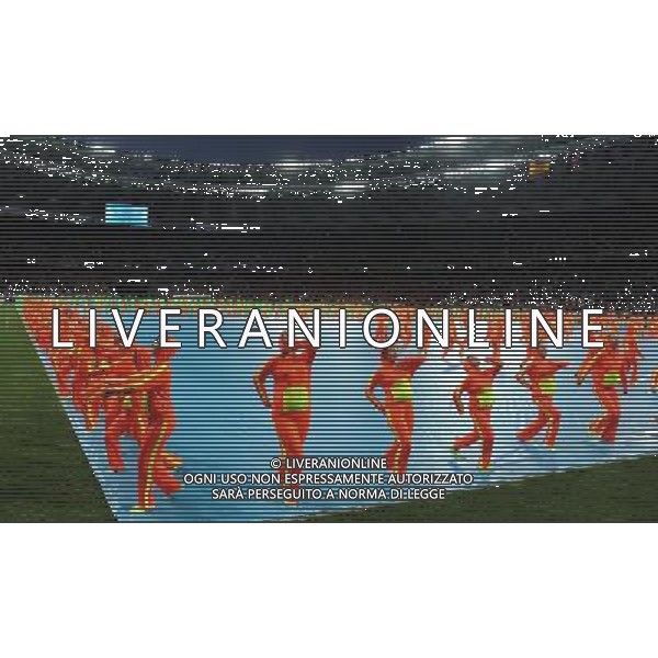 Campionati Europei UEFA 2012 Polonia/Ucraina Finale Kiev (Ucraina) - 01.07.2012 Spagna-Italia Nella Foto:Coreografia /Ph.Vitez-Ag. Aldo Liverani