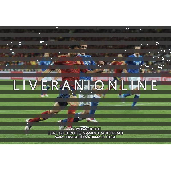 Campionati Europei UEFA 2012 Polonia/Ucraina Finale Kiev (Ucraina) - 01.07.2012 Spagna-Italia Nella Foto:Fabregas Cesc-Chiellini Giorgio /Ph.Vitez-Ag. Aldo Liverani