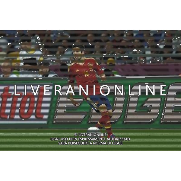 Campionati Europei UEFA 2012 Polonia/Ucraina Finale Kiev (Ucraina) - 01.07.2012 Spagna-Italia Nella Foto:Jordi Alba /Ph.Vitez-Ag. Aldo Liverani