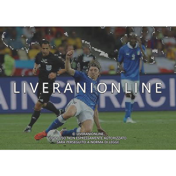 Campionati Europei UEFA 2012 Polonia/Ucraina Finale Kiev (Ucraina) - 01.07.2012 Spagna-Italia Nella Foto:Montolivo Riccardo /Ph.Vitez-Ag. Aldo Liverani