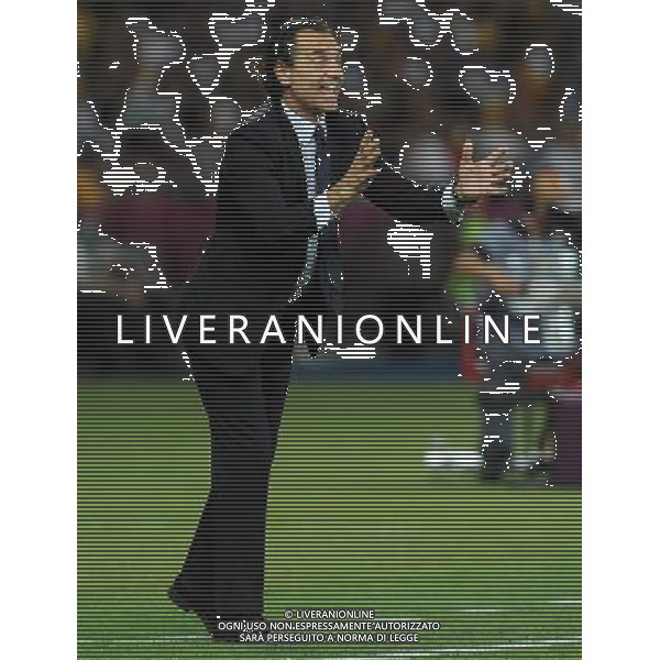 Campionati Europei UEFA 2012 Polonia/Ucraina Finale Kiev (Ucraina) - 01.07.2012 Spagna-Italia Nella Foto:Prandelli Cesare /Ph.Vitez-Ag. Aldo Liverani