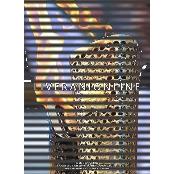 A view of the torches kissing during Day 44 of the Olympic Torch Relay. ©photoshot/AGENZIA ALDO LIVERANI SAS - ITALY ONLY - Staffetta della Fiaccola Olimpica dei giochi olimpici di Londra 2012