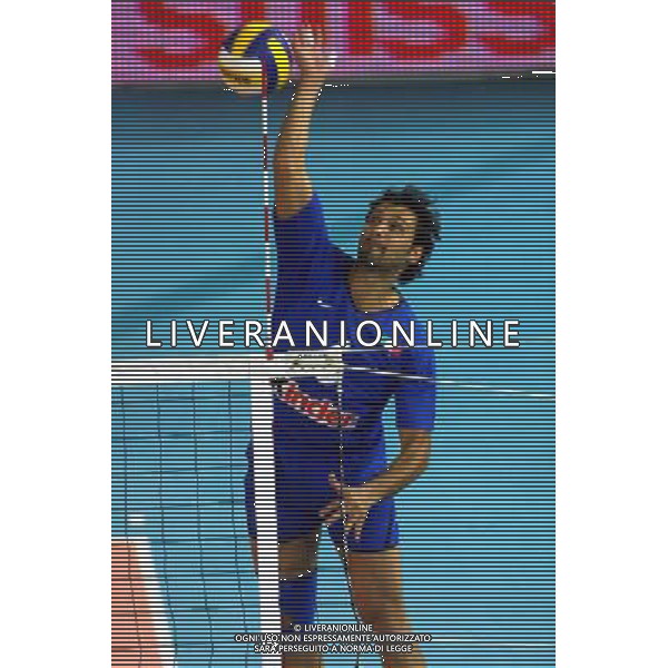 ROMA 17/7/2004 VOLLEY WORLD LIGUE ITALIA-BULGARIA NELLA FOTO SAMUELE PAPI FOTO CAVALLO/AG ALDO LIVERANI