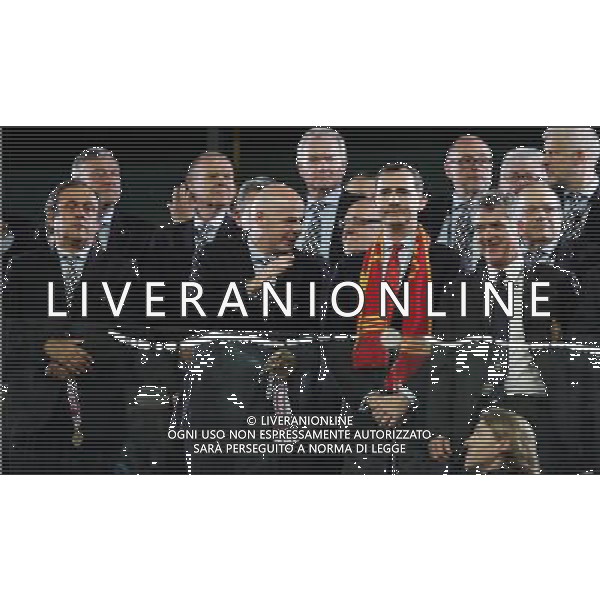 KIJOW STADION OLIMPIJSKI 01.07.2012 EURO 2012 PILKA NOZNA FINAL MISTRZOSTW EUROPY HISZPANIA WLOCHY NZ MICHEL PLATINI GIANNI INFANTINO PRINCE FELIPE KSIAZE FILIP FOT MICHAL NOWAK / NEWSPIX.PL KYIV OLYMPIC STADIUM 01.07.2012 FOOTBALL SOCCER EURO 2012 FINAL OF UEFA EUROPEAN FOOTBALL CHAMPIONSHIP SPAIN - ITALY MICHEL PLATINI GIANNI INFANTINO PRINCE FELIPE KSIAZE FILIP MICHAL NOWAK / NEWSPIX.PL --- Newspix.pl /EUROPEO 2012 ITALIA SPAGNA FINALE - AG ALDO LIVERANI SAS - ITALY ONLY - *** Local Caption *** www.newspix.pl mail us: info@newspix.pl call us: 0048 022 23 22 222 --- Polish Picture Agency by Ringier Axel Springer Poland .