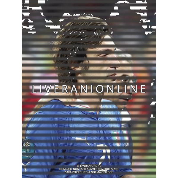 KIJOW STADION OLIMPIJSKI 01.07.2012 EURO 2012 PILKA NOZNA FINAL MISTRZOSTW EUROPY HISZPANIA WLOCHY NZ ANDREA PIRLO ITA WLOCHY SMUTEK LZY FOT MICHAL NOWAK / NEWSPIX.PL KYIV OLYMPIC STADIUM 01.07.2012 FOOTBALL SOCCER EURO 2012 FINAL OF UEFA EUROPEAN FOOTBALL CHAMPIONSHIP SPAIN - ITALY ANDREA PIRLO ITA WLOCHY SMUTEK LZY MICHAL NOWAK / NEWSPIX.PL --- Newspix.pl /EUROPEO 2012 ITALIA SPAGNA FINALE - AG ALDO LIVERANI SAS - ITALY ONLY - *** Local Caption *** www.newspix.pl mail us: info@newspix.pl call us: 0048 022 23 22 222 --- Polish Picture Agency by Ringier Axel Springer Poland .