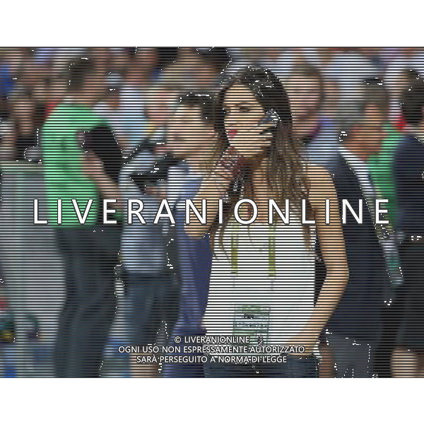 KIJOW STADION OLIMPIJSKI 01.07.2012 EURO 2012 PILKA NOZNA FINAL MISTRZOSTW EUROPY HISZPANIA WLOCHY NZ HISZPANIA RADOSC ZWYCIESTWO MISTRZOSTWO MISTRZ EUROPY FETA SARA CARBONERO FOT MICHAL NOWAK / NEWSPIX.PL KYIV OLYMPIC STADIUM 01.07.2012 FOOTBALL SOCCER EURO 2012 FINAL OF UEFA EUROPEAN FOOTBALL CHAMPIONSHIP SPAIN - ITALY SPANISH PLAYERS ARE CELEBRATING AS THEY WON OVER ITALY. SPAIN BECAME EUROPEAN CHAMPIONS MICHAL NOWAK / NEWSPIX.PL --- Newspix.pl /EUROPEO 2012 ITALIA SPAGNA FINALE - AG ALDO LIVERANI SAS - ITALY ONLY - *** Local Caption *** www.newspix.pl mail us: info@newspix.pl call us: 0048 022 23 22 222 --- Polish Picture Agency by Ringier Axel Springer Poland .