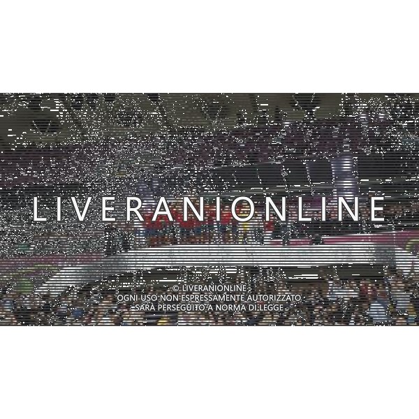 KIJOW STADION OLIMPIJSKI 01.07.2012 EURO 2012 PILKA NOZNA FINAL MISTRZOSTW EUROPY HISZPANIA WLOCHY NZ HISZPANIA RADOSC ZWYCIESTWO MISTRZOSTWO MISTRZ EUROPY FETA FOT MICHAL NOWAK / NEWSPIX.PL KYIV OLYMPIC STADIUM 01.07.2012 FOOTBALL SOCCER EURO 2012 FINAL OF UEFA EUROPEAN FOOTBALL CHAMPIONSHIP SPAIN - ITALY SPANISH PLAYERS ARE CELEBRATING AS THEY WON OVER ITALY. SPAIN BECAME EUROPEAN CHAMPIONS MICHAL NOWAK / NEWSPIX.PL --- Newspix.pl /EUROPEO 2012 ITALIA SPAGNA FINALE - AG ALDO LIVERANI SAS - ITALY ONLY - *** Local Caption *** www.newspix.pl mail us: info@newspix.pl call us: 0048 022 23 22 222 --- Polish Picture Agency by Ringier Axel Springer Poland .