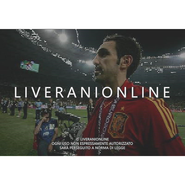 KIJOW STADION OLIMPIJSKI 01.07.2012 EURO 2012 PILKA NOZNA FINAL MISTRZOSTW EUROPY HISZPANIA WLOCHY NZ HISZPANIA RADOSC ZWYCIESTWO MISTRZOSTWO MISTRZ EUROPY FETA JUANFRAN SPA FOT MICHAL NOWAK / NEWSPIX.PL KYIV OLYMPIC STADIUM 01.07.2012 FOOTBALL SOCCER EURO 2012 FINAL OF UEFA EUROPEAN FOOTBALL CHAMPIONSHIP SPAIN - ITALY SPANISH PLAYERS ARE CELEBRATING AS THEY WON OVER ITALY. SPAIN BECAME EUROPEAN CHAMPIONS MICHAL NOWAK / NEWSPIX.PL --- Newspix.pl /EUROPEO 2012 ITALIA SPAGNA FINALE - AG ALDO LIVERANI SAS - ITALY ONLY - *** Local Caption *** www.newspix.pl mail us: info@newspix.pl call us: 0048 022 23 22 222 --- Polish Picture Agency by Ringier Axel Springer Poland .