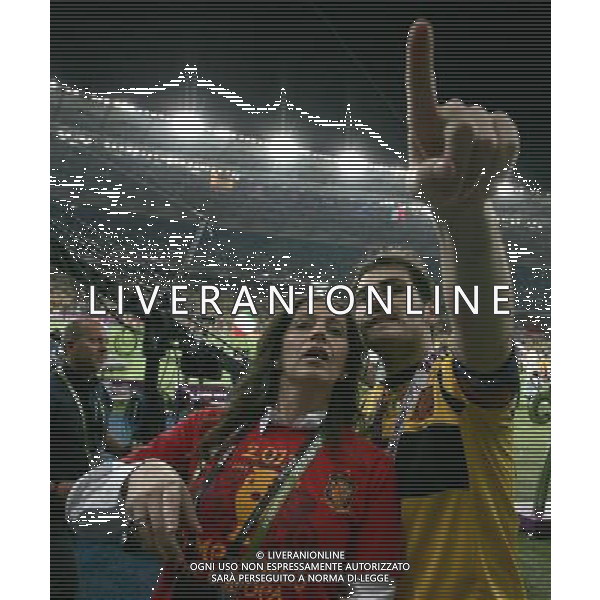 KIJOW STADION OLIMPIJSKI 01.07.2012 EURO 2012 PILKA NOZNA FINAL MISTRZOSTW EUROPY HISZPANIA WLOCHY NZ HISZPANIA RADOSC ZWYCIESTWO MISTRZOSTWO MISTRZ EUROPY FETA IKER CASILLAS SPA FOT MICHAL NOWAK / NEWSPIX.PL KYIV OLYMPIC STADIUM 01.07.2012 FOOTBALL SOCCER EURO 2012 FINAL OF UEFA EUROPEAN FOOTBALL CHAMPIONSHIP SPAIN - ITALY SPANISH PLAYERS ARE CELEBRATING AS THEY WON OVER ITALY. SPAIN BECAME EUROPEAN CHAMPIONS MICHAL NOWAK / NEWSPIX.PL --- Newspix.pl /EUROPEO 2012 ITALIA SPAGNA FINALE - AG ALDO LIVERANI SAS - ITALY ONLY - *** Local Caption *** www.newspix.pl mail us: info@newspix.pl call us: 0048 022 23 22 222 --- Polish Picture Agency by Ringier Axel Springer Poland .