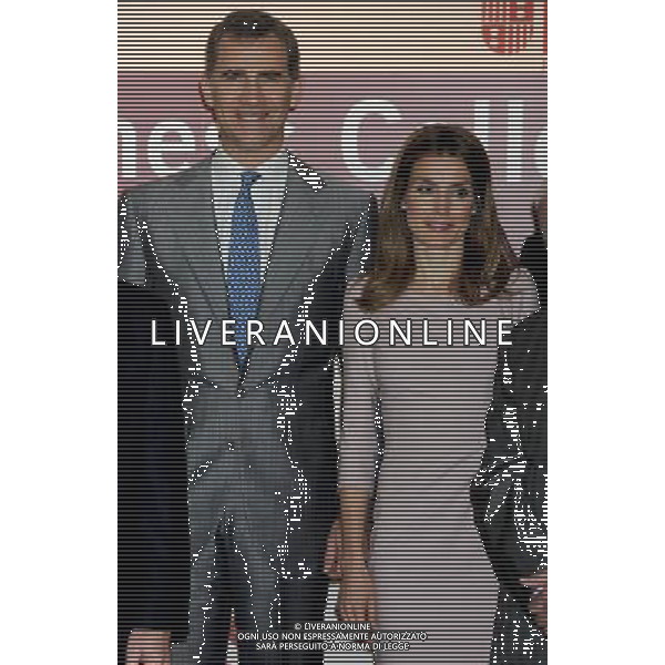 NEW YORK, NY - JUNE 20: Prince Felipe and Princess Letizia of Spain visit the Global Business Colloquium at IESE Buisness School, New York, NY on June 20, 2012 in New York City. /PHOTOSHOT/AG ALDO LIVERANI - ITALY ONLY -