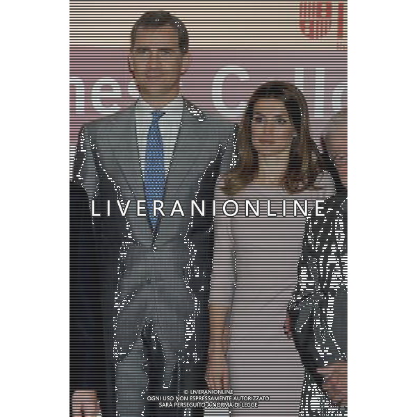 NEW YORK, NY - JUNE 20: Prince Felipe and Princess Letizia of Spain visit the Global Business Colloquium at IESE Buisness School, New York, NY on June 20, 2012 in New York City. /PHOTOSHOT/AG ALDO LIVERANI - ITALY ONLY -