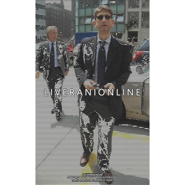 MILANO 4/7/2012 VIA ROSELLINI, 4 ASSEMBLEA LEGA CALCIO NELLA FOTO LUCA CAMPEDELLI ED ENRICO PREZIOSI FOTO ROMANO/AG ALDO LIVERANI