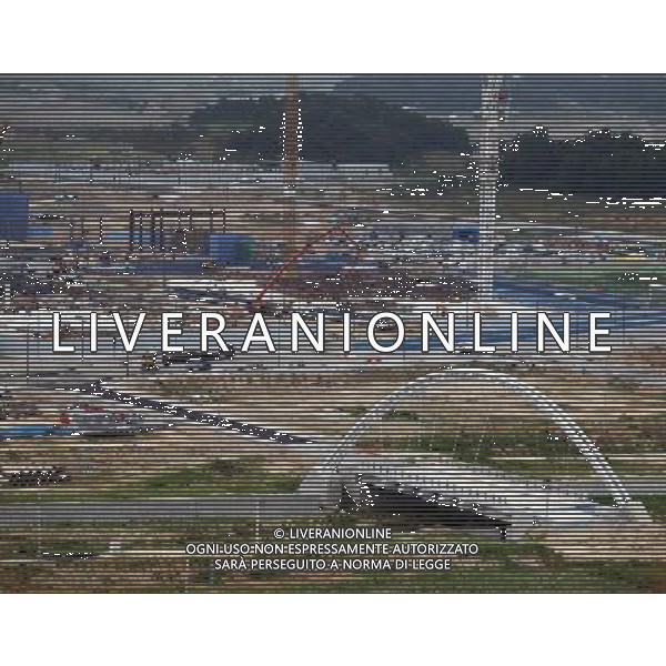 (120703) -- SEOUL, July 3, 2012 () -- Photo taken on July 3, 2012 shows a general view of Sejong City under construction, 120 kms south of Seoul, South Korea. South Korea on Monday officially launched a new administrative city, a source of partisan acrimony for the past decade. Sejong City will eventually house 36 government ministries and agencies by 2014. Its current population of 120,000 is projected to jump to 500,000 by 2030. (/Yao Qilin) ©photoshot/AGENZIA ALDO LIVERANI SAS - ITALY ONLY - Progetto di urbanizzazione della citta\' di Sejong, 120 km a sud di Seoul, Corea del Sud, 3 luglio 2012 che diventera\' una cittˆ amministrativa, con 36 ministeri e agenzie governative entro il 2014. La sua popolazione attuale di 120.000 abitanti salira\' a 500.000 entro il 2030.