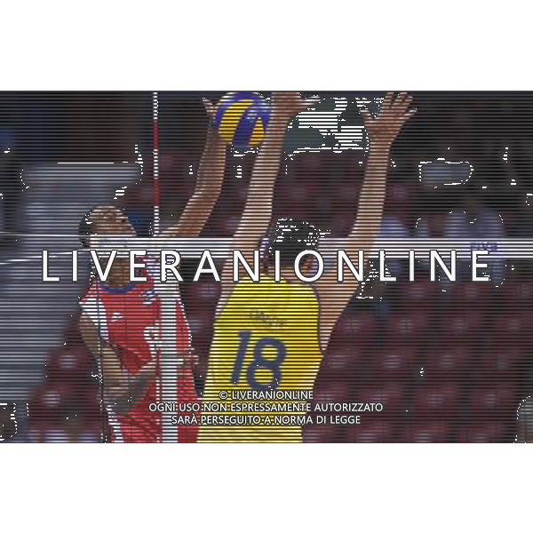 04.07.2012 SOFIA (SOFIJA) ARMEEC ARENA SIATKOWKA MEZCZYZN (MENS VOLLEYBALL) RUNDA FINALOWA LIGI SWIATOWEJ 2012 (FIVB VOLLEYBALL WORLD LEAGUE FINAL ROUND 2012) MECZ KUBA RAZYLIA (MATCH CUBA - BRAZIL) N/Z Rolando Cepeda Abreu FOT RAFAL OLEKSIEWICZ / PRESSFOCUS NEWSPIXPL --- Newspix.pl WORLD LEAGUE FINALS CUBA - BRASILE/AG ALDO LIVERANI SAS - ITALY ONLY - *** Local Caption *** www.newspix.pl mail us: info@newspix.pl call us: 0048 022 23 22 222 --- Polish Picture Agency by Ringier Axel Springer Poland