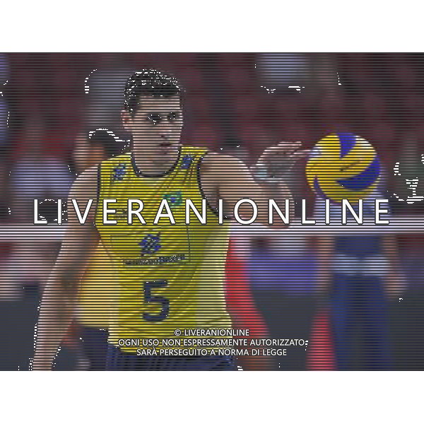 04.07.2012 SOFIA (SOFIJA) ARMEEC ARENA SIATKOWKA MEZCZYZN (MENS VOLLEYBALL) RUNDA FINALOWA LIGI SWIATOWEJ 2012 (FIVB VOLLEYBALL WORLD LEAGUE FINAL ROUND 2012) MECZ KUBA BRAZYLIA (MATCH CUBA - BRAZIL) N/Z SIDNEI DOS SANTOS JR. FOT RAFAL OLEKSIEWICZ / PRESSFOCUS NEWSPIXPL --- Newspix.pl WORLD LEAGUE FINALS CUBA - BRASILE/AG ALDO LIVERANI SAS - ITALY ONLY - *** Local Caption *** www.newspix.pl mail us: info@newspix.pl call us: 0048 022 23 22 222 --- Polish Picture Agency by Ringier Axel Springer Poland