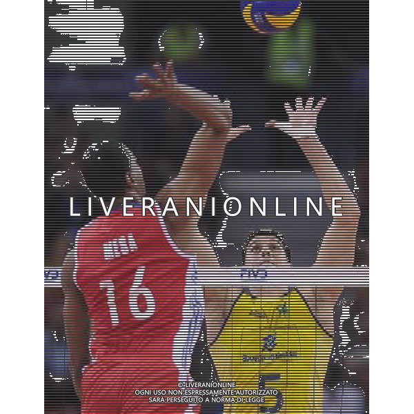 04.07.2012 SOFIA (SOFIJA) ARMEEC ARENA SIATKOWKA MEZCZYZN (MENS VOLLEYBALL) RUNDA FINALOWA LIGI SWIATOWEJ 2012 (FIVB VOLLEYBALL WORLD LEAGUE FINAL ROUND 2012) MECZ KUBA BRAZYLIA (MATCH CUBA - BRAZIL) N/Z SIDNEI DOS SANTOS JR. FOT RAFAL OLEKSIEWICZ / PRESSFOCUS NEWSPIXPL --- Newspix.pl WORLD LEAGUE FINALS CUBA - BRASILE/AG ALDO LIVERANI SAS - ITALY ONLY - *** Local Caption *** www.newspix.pl mail us: info@newspix.pl call us: 0048 022 23 22 222 --- Polish Picture Agency by Ringier Axel Springer Poland