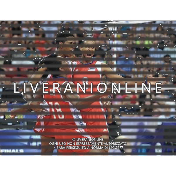 04.07.2012 SOFIA (SOFIJA) ARMEEC ARENA SIATKOWKA MEZCZYZN (MENS VOLLEYBALL) RUNDA FINALOWA LIGI SWIATOWEJ 2012 (FIVB VOLLEYBALL WORLD LEAGUE FINAL ROUND 2012) MECZ KUBA RAZYLIA (MATCH CUBA - BRAZIL) N/Z ROLANDO CEPEDA ABREU RADOSC FOT RAFAL OLEKSIEWICZ / PRESSFOCUS NEWSPIXPL --- Newspix.pl WORLD LEAGUE FINALS CUBA - BRASILE/AG ALDO LIVERANI SAS - ITALY ONLY - *** Local Caption *** www.newspix.pl mail us: info@newspix.pl call us: 0048 022 23 22 222 --- Polish Picture Agency by Ringier Axel Springer Poland
