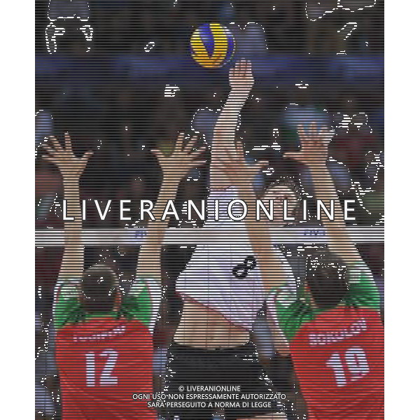 04.07.2012 SOFIA (SOFIJA) ARMEEC ARENA SIATKOWKA MEZCZYZN (MENS VOLLEYBALL) RUNDA FINALOWA LIGI SWIATOWEJ 2012 (FIVB VOLLEYBALL WORLD LEAGUE FINAL ROUND 2012) MECZ BULGARIA - NIEMCY (MATCH BULGARIA - GERMANY) N/Z MARCUS BOHME FOT RAFAL OLEKSIEWICZ / PRESSFOCUS NEWSPIXPL --- Newspix.pl WORLD LEAGUE FINALS BULGARIA - GERMANIA AG ALDO LIVERANI SAS - ITALY ONLY - *** Local Caption *** .
