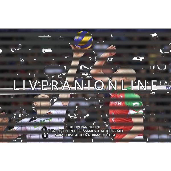 04.07.2012 SOFIA (SOFIJA) ARMEEC ARENA SIATKOWKA MEZCZYZN (MENS VOLLEYBALL) RUNDA FINALOWA LIGI SWIATOWEJ 2012 (FIVB VOLLEYBALL WORLD LEAGUE FINAL ROUND 2012) MECZ BULGARIA - NIEMCY (MATCH BULGARIA - GERMANY) N/Z MARCUS BOHME THIAGO SOARES ALVES FOT RAFAL OLEKSIEWICZ / PRESSFOCUS NEWSPIXPL --- Newspix.pl WORLD LEAGUE FINALS BULGARIA - GERMANIA AG ALDO LIVERANI SAS - ITALY ONLY - *** Local Caption *** .