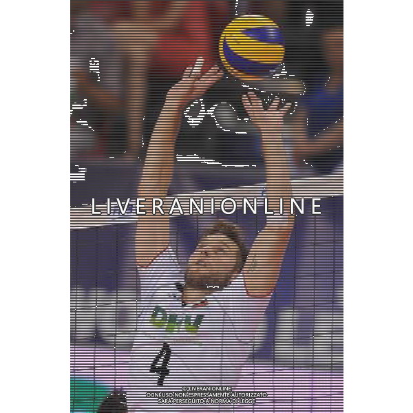 04.07.2012 SOFIA (SOFIJA) ARMEEC ARENA SIATKOWKA MEZCZYZN (MENS VOLLEYBALL) RUNDA FINALOWA LIGI SWIATOWEJ 2012 (FIVB VOLLEYBALL WORLD LEAGUE FINAL ROUND 2012) MECZ BULGARIA - NIEMCY (MATCH BULGARIA - GERMANY) N/Z SIMON TISCHER FOT RAFAL OLEKSIEWICZ / PRESSFOCUS NEWSPIXPL --- Newspix.pl WORLD LEAGUE FINALS BULGARIA - GERMANIA AG ALDO LIVERANI SAS - ITALY ONLY - *** Local Caption *** .